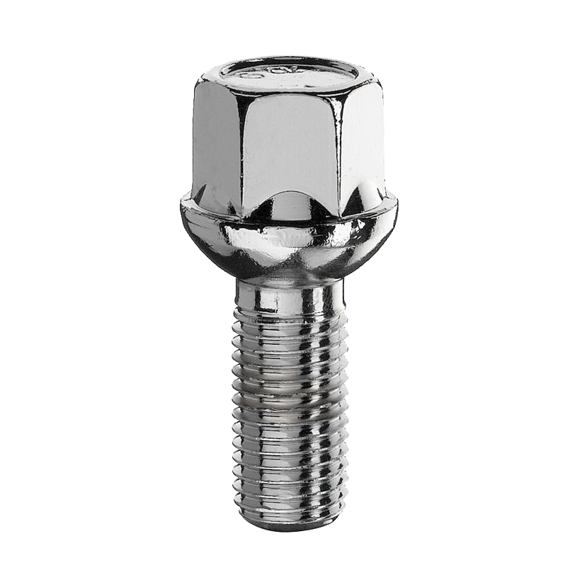 Tracer Wielbouten Mercedes M12x1,5 Kogelkop 21mm Set 20 Stuks Verzinkt