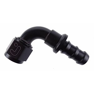 90 Graden Push Lock Hose End DASH 10