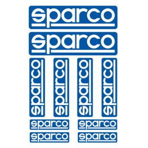 Sparco - kit of 10 Sparco stickers