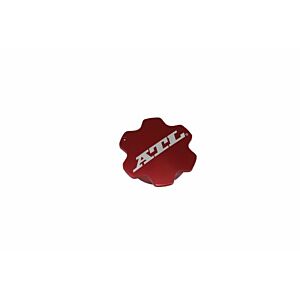 ATL - Aluminium Quarter Turn Filler Cap - Red Anodised
