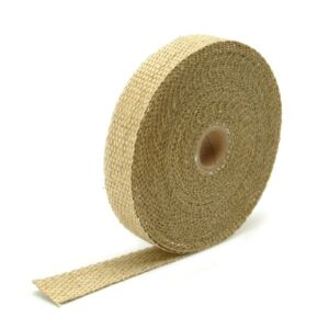 Exhaust Insulation Tape / Heat Wrap 2.5cm X 15m Beige