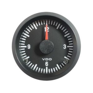 VDO Cockpit International Quartz clock 52mm 12V