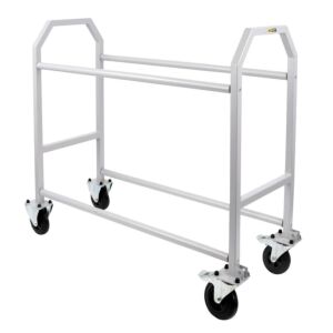 B-G Racing - WHEEL & TYRE TROLLEY 1600mm ALUMINIUM WHEELS