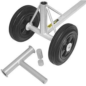 B-G Racing - FORMULA REAR SWIVEL JACK - GREY POWDER COATED