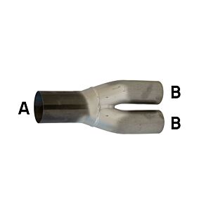 Simons - Y-stuk - ø63mm - 2x ø48mm