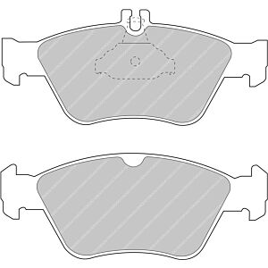 Ferodo - Brake pad set - FCP1049H - DS2500