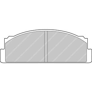 Ferodo - Brake pad set - FCP29H - DS2500