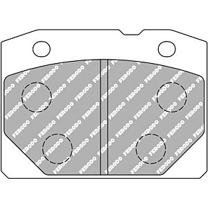 Ferodo - Brake pad set - FCP96H - DS2500