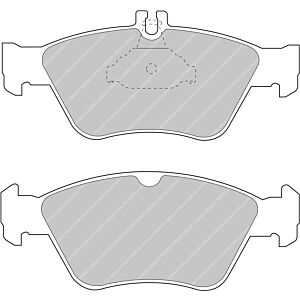 Ferodo - Brake pad set - FDS1049 - Street use