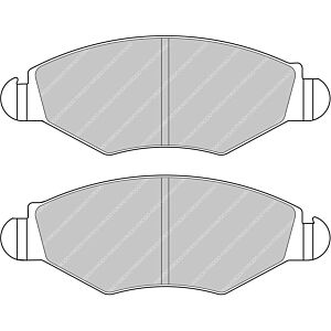 Ferodo - Brake pad set - FDS1378 - Street use