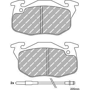 Ferodo - Brake pad set - FDS393