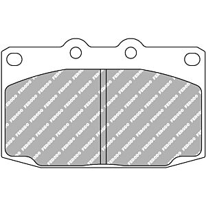 Ferodo - Brake pad set - FDS483 - Street use