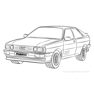 Sport Quattro (1984-1985) Coupe Quattro (1985-1991) UR Quattro (1980-1991)