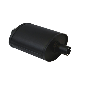Simons - Silencer oval 140/220mm - Length 250mm - ø44.5 sleeves