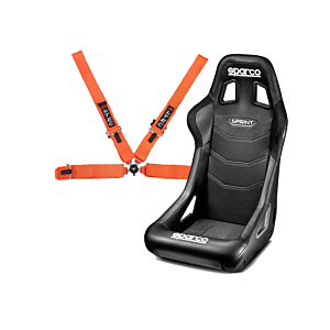 Biesheuvel - Combideal - Sparco Sprint seat and LTEC belt 4 or 6pt