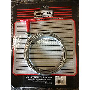 Grayston - Competition T Pull Cable - RVS - 3,0 meter