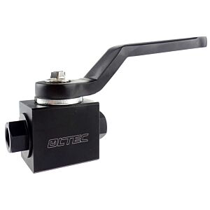LTEC - Shut Off Valve 2x 1/8NPT BLACK