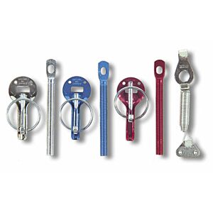 Bonnet Pins Aluminium