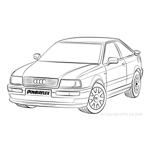 80, 90 Quattro inc Avant (1983-1992) S2 Coupe B3 (1991-1996)