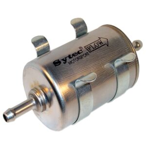 Sytec brandstoffilter 8 mm in- en uit met beugel
