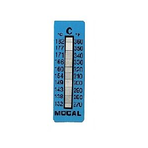 Mocal temperatuurstrip 132-182 graden Celcius