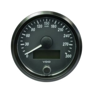 VDO SingleViu Snelheidsmeter 300 Km/h Zwart 80mm