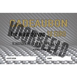 Biesheuvel - Cadeaubon 10 Euro