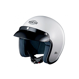 Image of Sparco Club J-1 trackday helm Wit XS