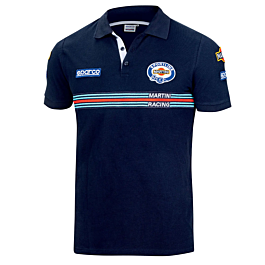 Image of Sparco Martini Racing Polo Replica Patches