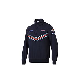 Image of Sparco - HALF ZIP SWEATSHIRT MARTINI RACING