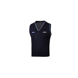 Image of Sparco - Knitted Cotton Vest Martini Racing