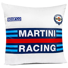 Image of Sparco Martini Racing Replica Throw Pillow