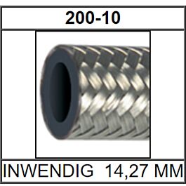 Image of Goodridge 200 HOSE  -10 BRAIDED NITRILE