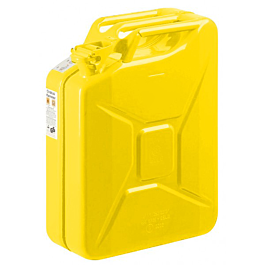 Image of Jerrycan 10ltr Geel Staal