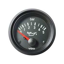 Image of VDO Cockpit International Motoroliedruk 5Bar 52mm 12V