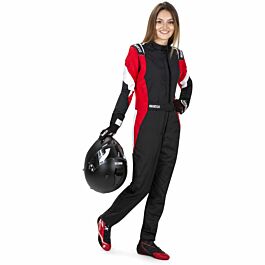 Image of Lady Pro maat 38 zwart rood FIA 8856-2000