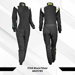 Image of P1 Star - FIA8856-2000 - Dames - black/silver - Maat 2