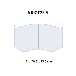 Image of 4100T23.5RC8 23,5mm dik
