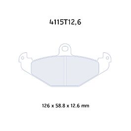 Image of 4115T12.6RC6 12,6 mm dik