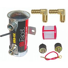 Image of Facet Red Top Brandstofpomp Kit (10mm Fittingen)