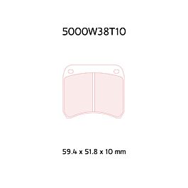 Image of 5000W38T10RC8 10mm dik