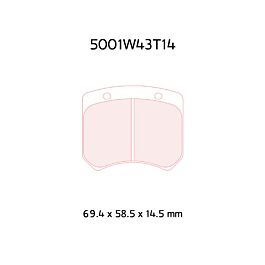Image of 5001W43T14RC5 14mm