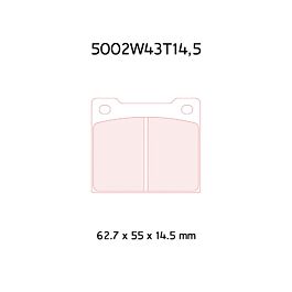 Image of 5002W43T14.5RC8 14,5mm dik