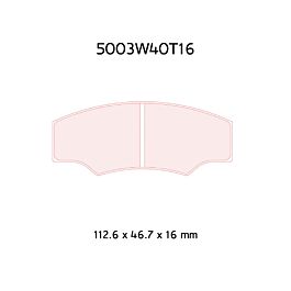 Image of 5003W40T16RC6 16mm dik
