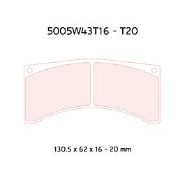Image of 5005W43T16RC5 16mm dik