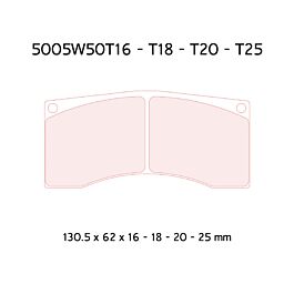 Image of 5005W50T16RC8 16mm dik