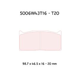 Image of 5006W43T16RC6 16mm dik