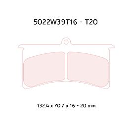Image of 5022W39T16RC8 16mm dik