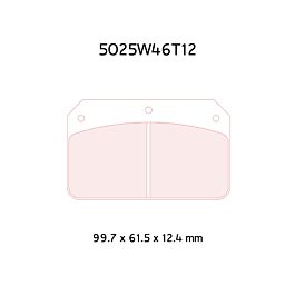 Image of 5025W46T12RC8 12mm dik