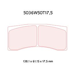 Image of 5036W50T17.5RC5 17mm dik